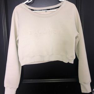 Sweatshirt crop from balance athletica!